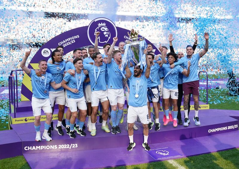 City are bidding to claim their fourth Premier League title in succession