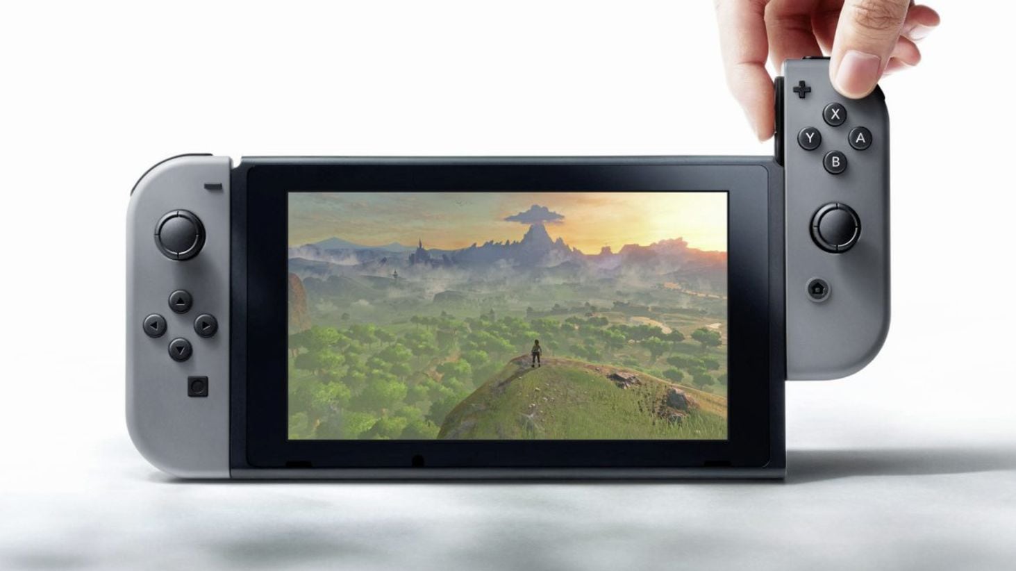Nintendo&#39;s Switch, which goes on the market in Europe on March 3, has a generous screen for on-the-go gaming 