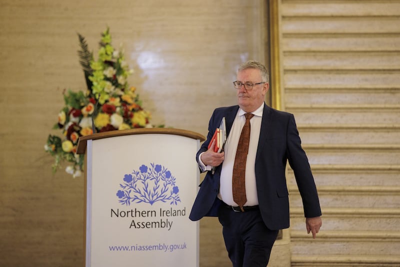 Mike Nesbitt missed business at Stormont this week