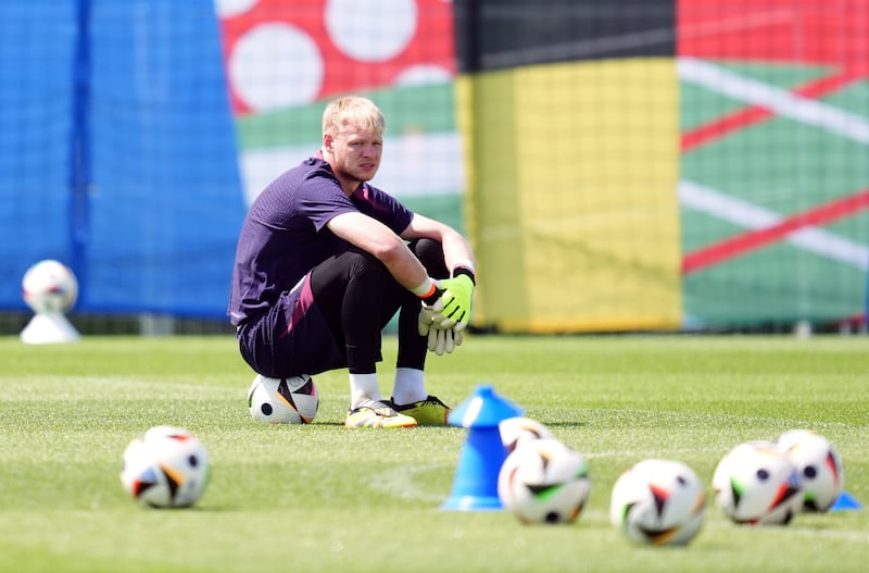 Arsenal goalkeeper Aaron Ramsdale is yet to feature at the tournament