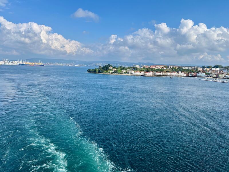 Nigel Pickover’s view from the Borealis cruise ship