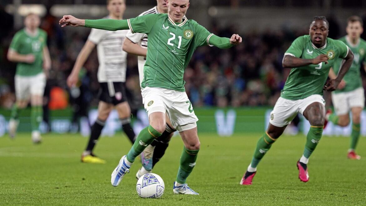 Republic of Ireland&#39;s Will Smallbone won man-of-the-match on his debut against Latvia 