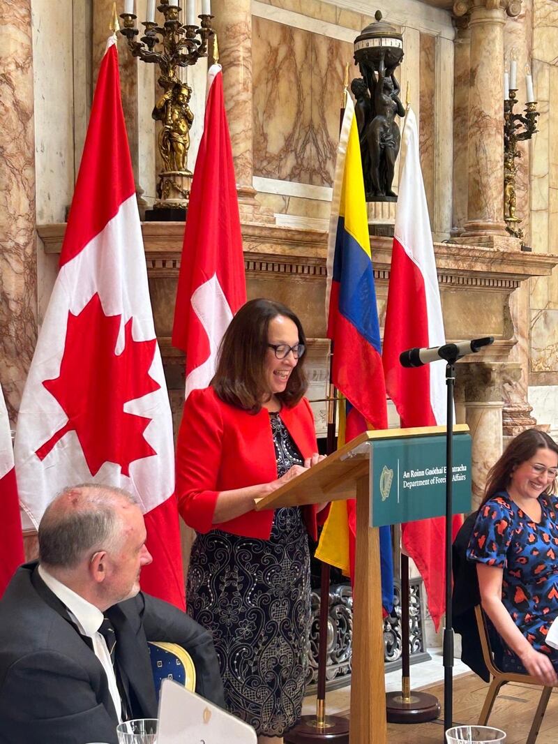 Canadian Ambassador to Ireland Nancy Smyth