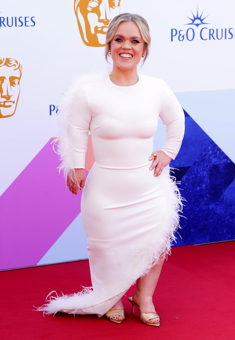 Simmonds at the BAFTA TV Awards 2024