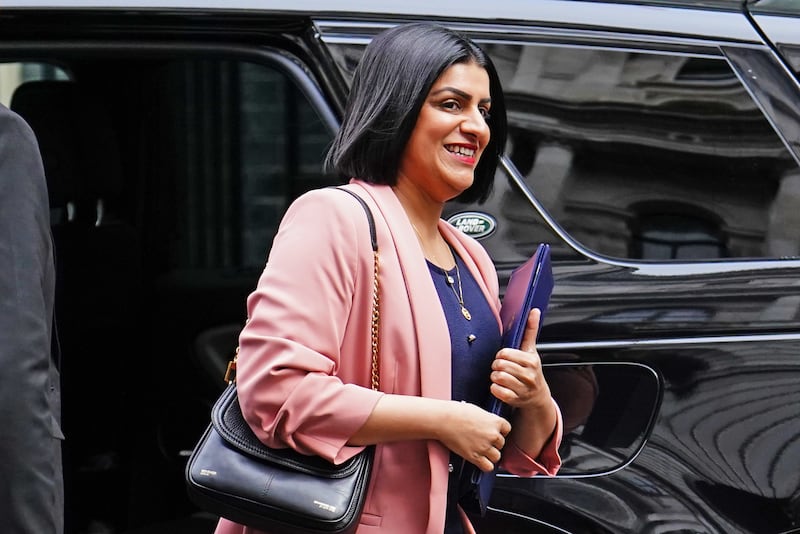 Lord Chancellor and Secretary of State for Justice Shabana Mahmood arriving at Downing Street in September 2024