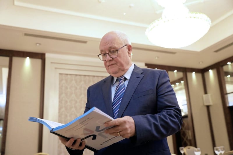 Sir Michael Lyons published his review into Invest NI in January 2023. Picture by Peter Morrison/PA Wire. 