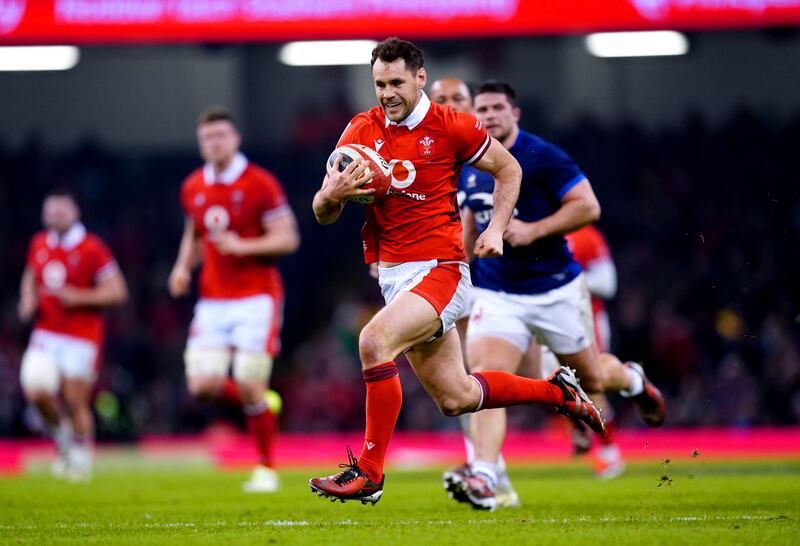 Tomos Williams was one of Wales’ try-scorers against France