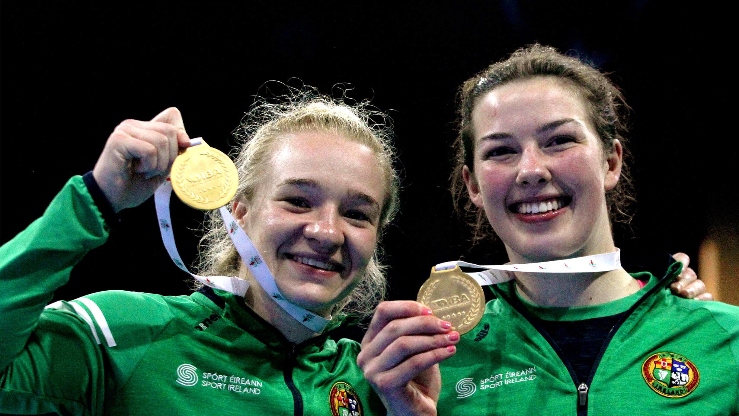 Amy Broadhurst and Lisa O'Rourke won gold medals at last year's World Elite Championships, as well as picking up significant prize-money at the IBE competition. Pictured by Sportsfile