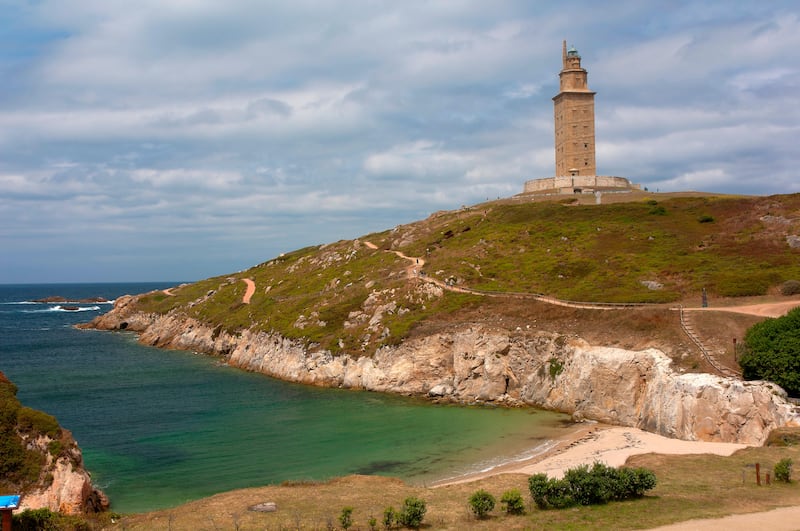 The Tower of Hercules in La Coruna