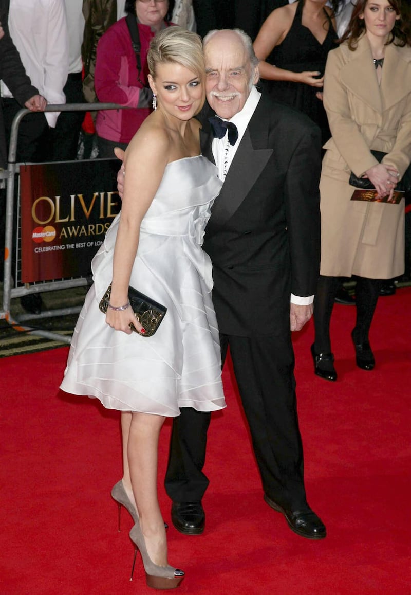 Sheridan Smith and her father Colin