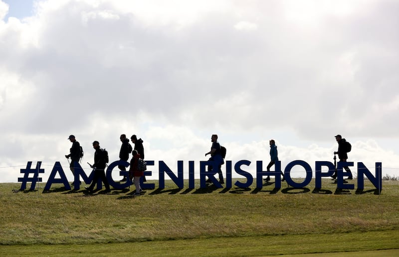 Day one at the Irish Open at Royal County Down. PICTURE: LIAM MCBURNEY/PA