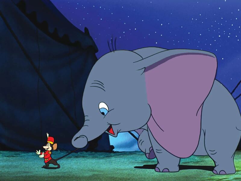 Dumbo was among the Disney animations given a content warning for 'outdated attitudes'