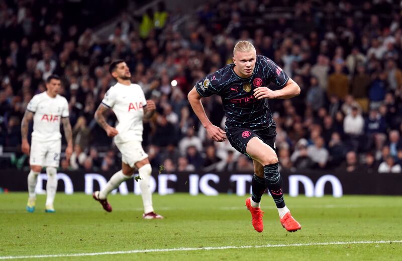 Title-chasing Man City claimed a 2-0 win at Spurs