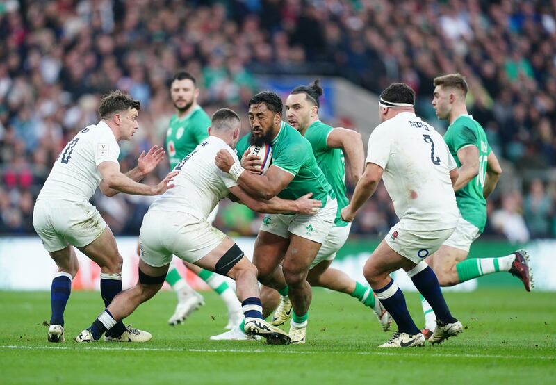 Ireland’s Bundee Aki has been in fine form