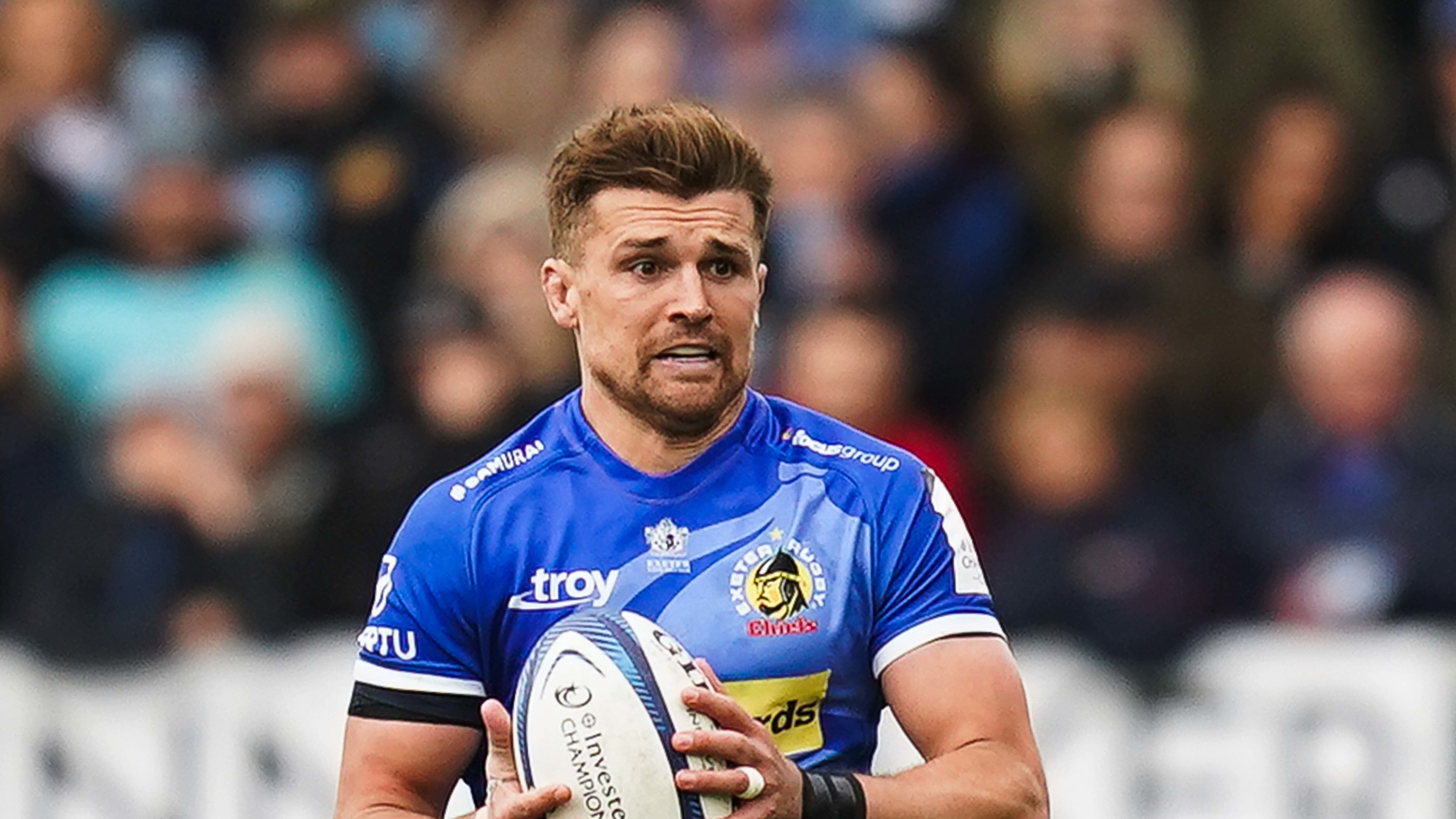 Henry Slade has agreed a new contract with Exeter