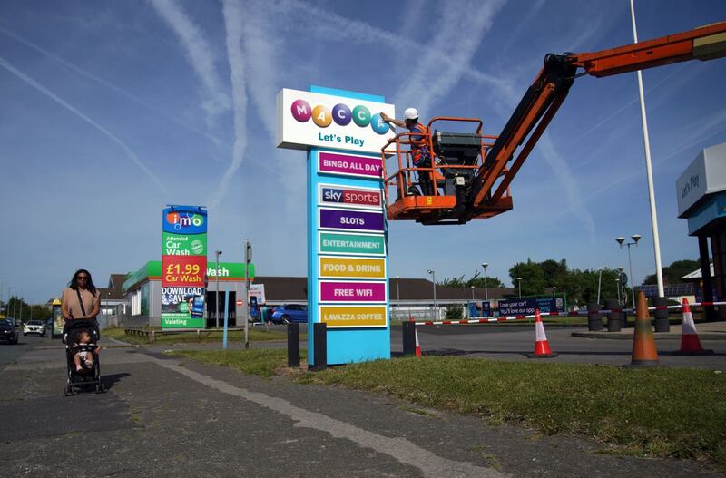 Mecca bingo in Liverpool re-name the club Macca Bingo in honour of Sir Paul McCartney’s birthday and Glastonbury appearance which are both happening later this month. Picture date: Thursday June 16, 2022