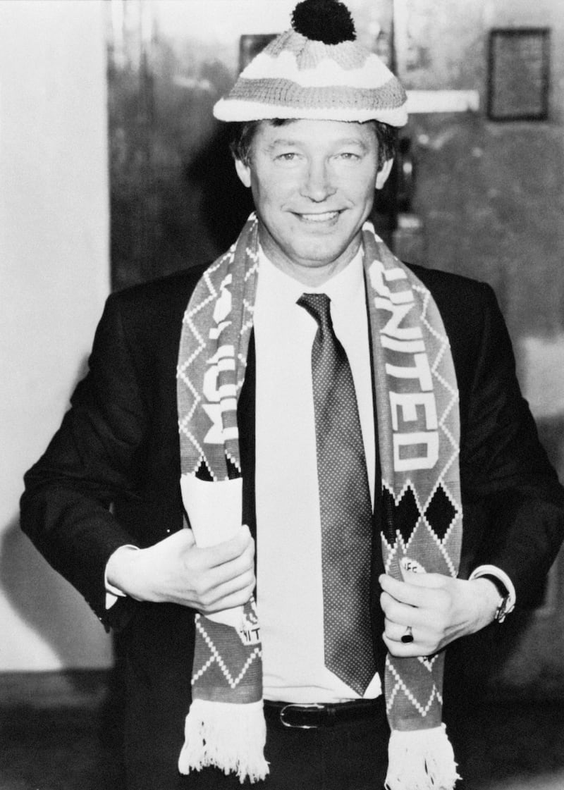 Alex Ferguson took charge of Manchester United in 1986