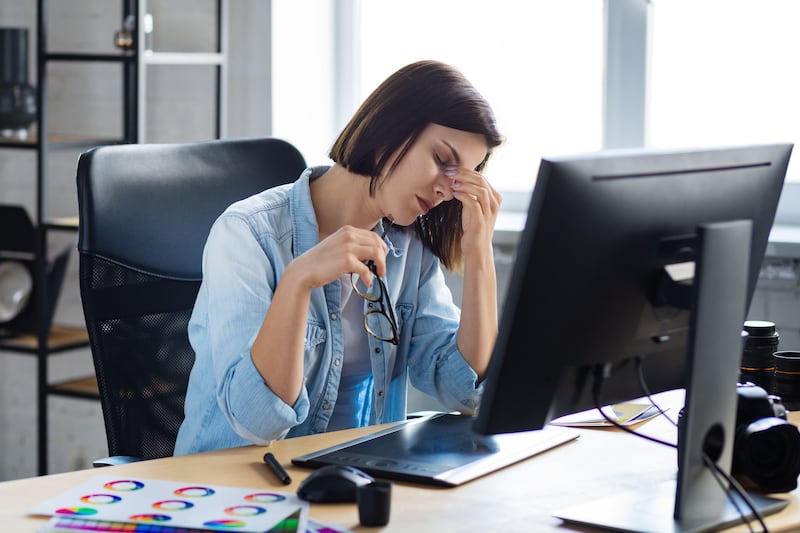 Fatigue and headaches are signs of burnout