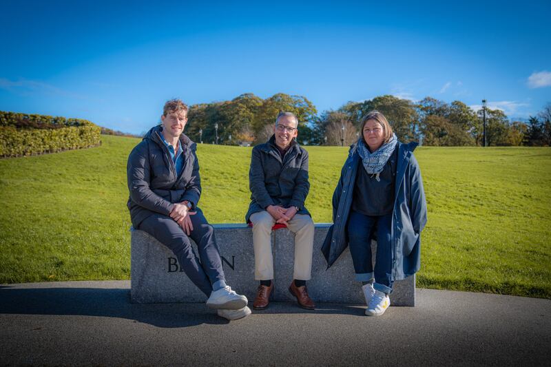 Andrew Trimble, Kyle Paisley and Mo Hume