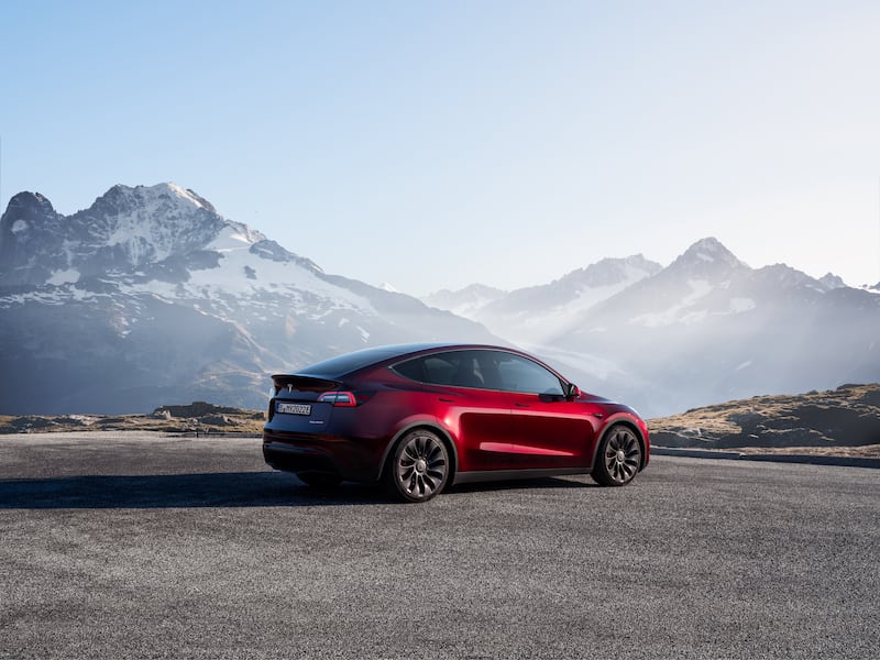 Tesla’s Model Y offers decent practicality and a long electric range. (Tesla)