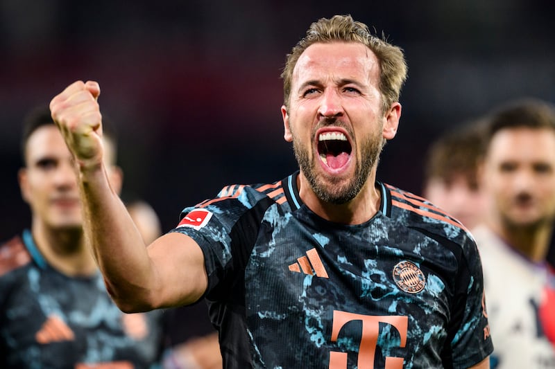 Harry Kane scored as Bayern Munich squeezed past Freiburg (Tom Weller/AP)