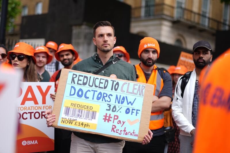 Junior doctors in England have been on strike 11 times in the past 20 months