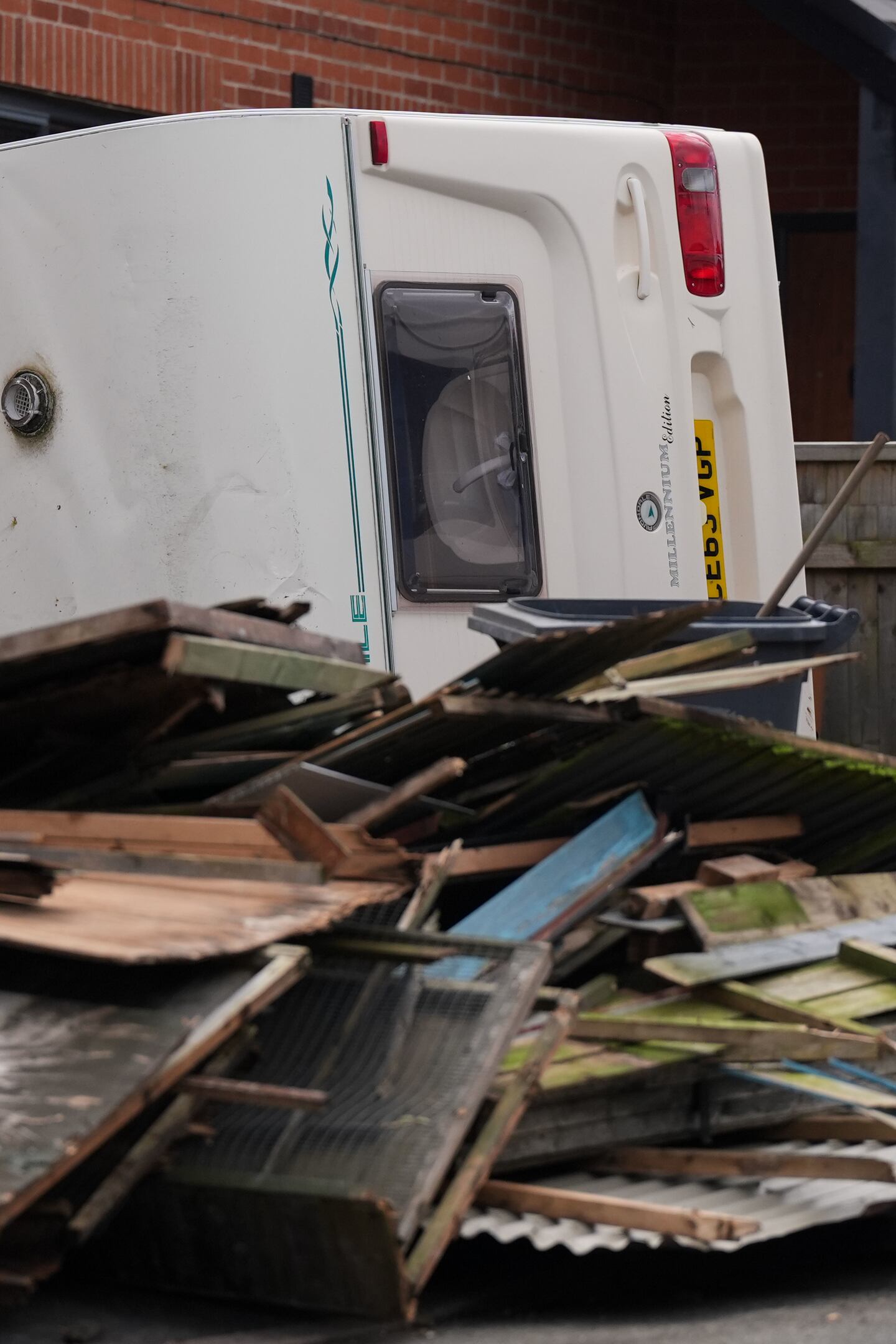 Residents ‘petrified’ as suspected tornado leaves trail of destruction ...