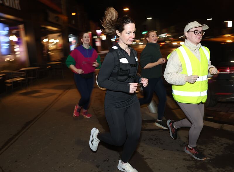 Juice Jar running club on the Ormeau Road in Belfast.
PICTURE COLM LENAGHAN