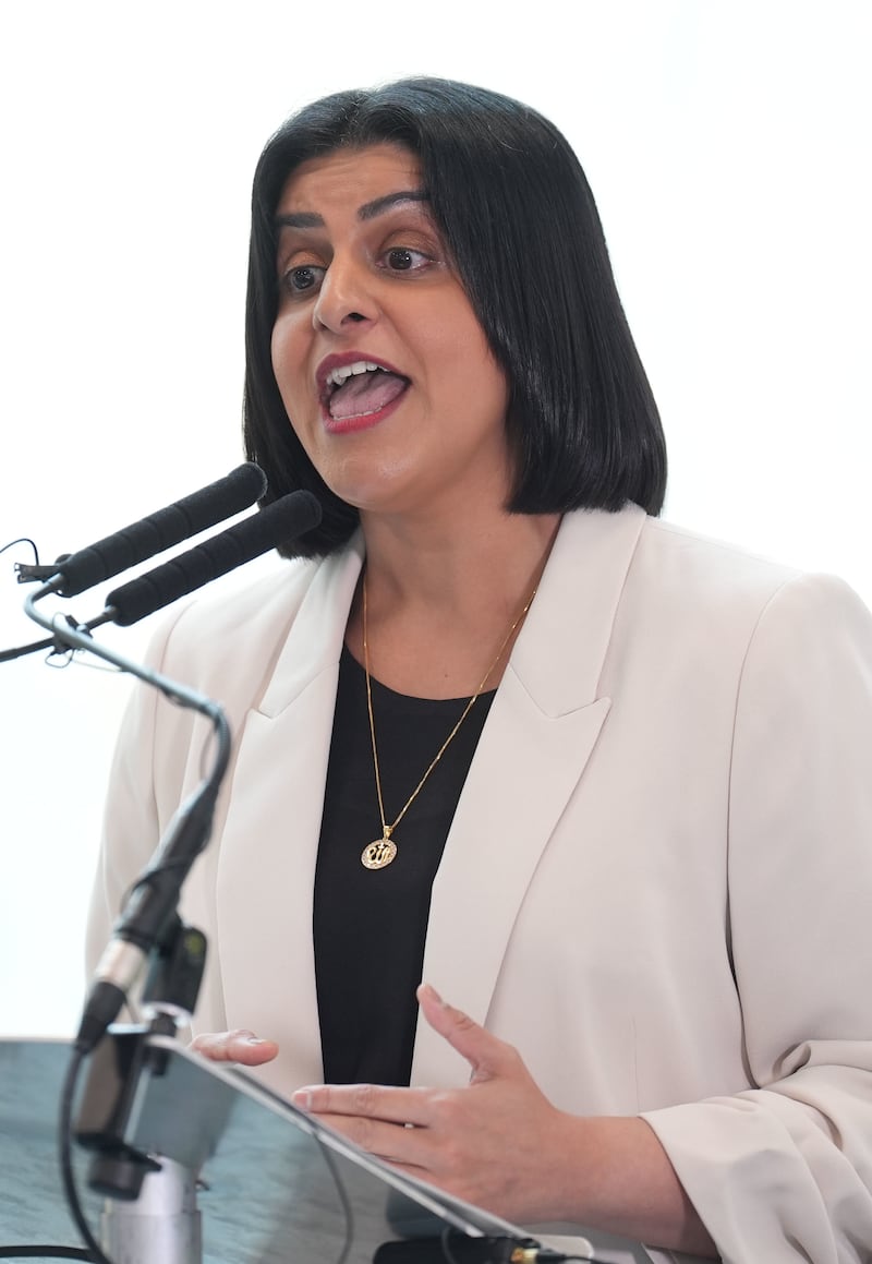 Justice Secretary Shabana Mahmood