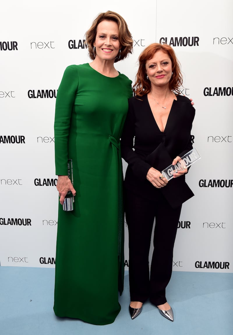 Susan Sarandon and Sigourney Weaver