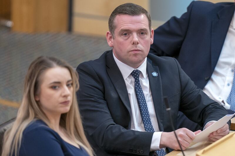 Scottish Tory leader Douglas Ross confirmed he would stand as a candidate in the General Election