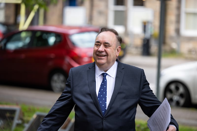 Former first minister Alex Salmond