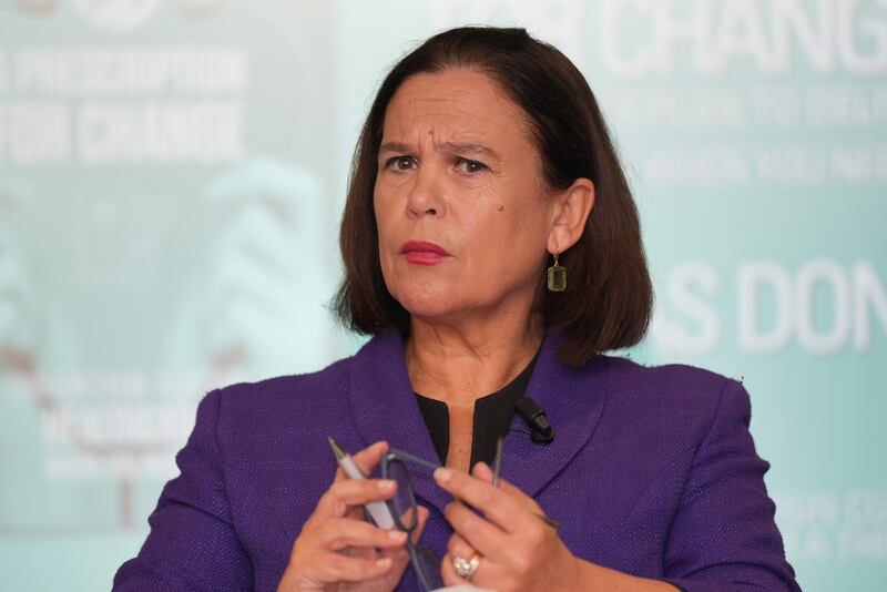 Mary Lou McDonald said work is under way on the review