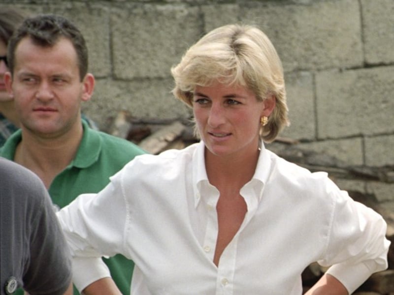 Paul went to Bosnia with Diana in 1997.