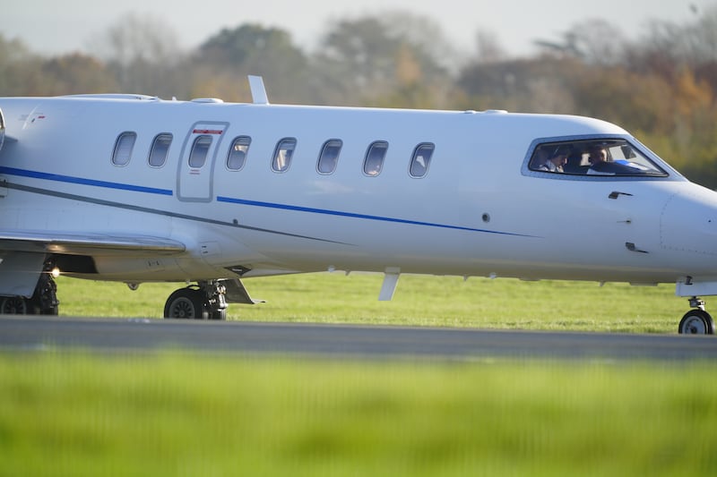 Ruben Amorim flew into Manchester on Monday for his first day as United head coach