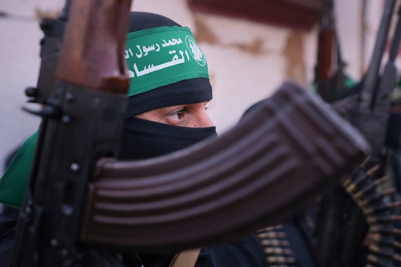 A member of Islamic Jihad (Abdel Kareem Hana/AP)