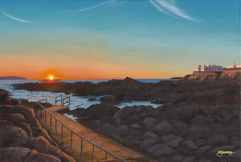 Much of Ruairi Mooney's new exhibition will focus on his home town, Portstewart