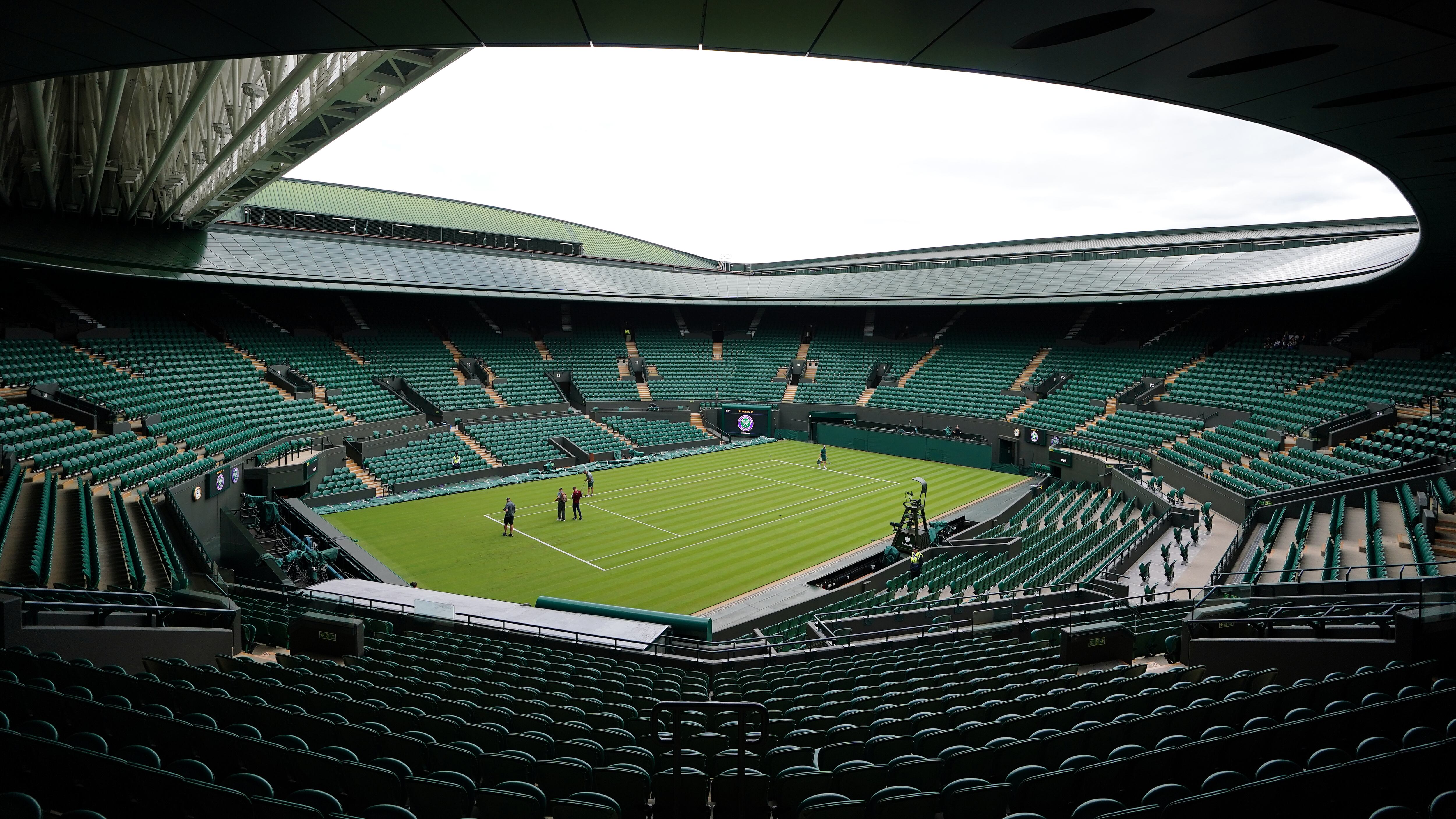 Sunny spells could be broken by showers during the opening week of Wimbledon