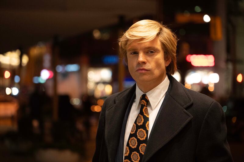 Sebastian Stan as Donald Trump in The Apprentice