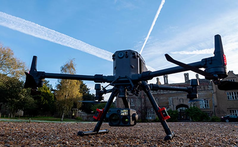 The uncrewed aerial vehicles can identify and assess animals without disturbing them