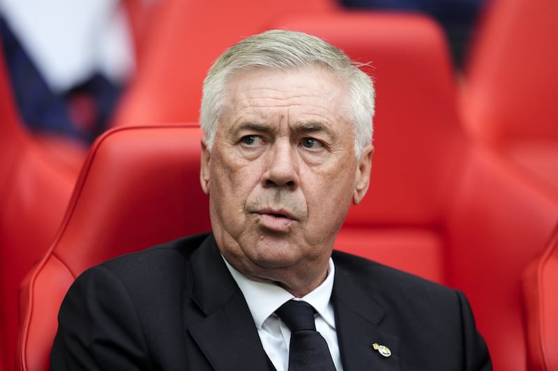 Real Madrid manager Carlo Ancelotti