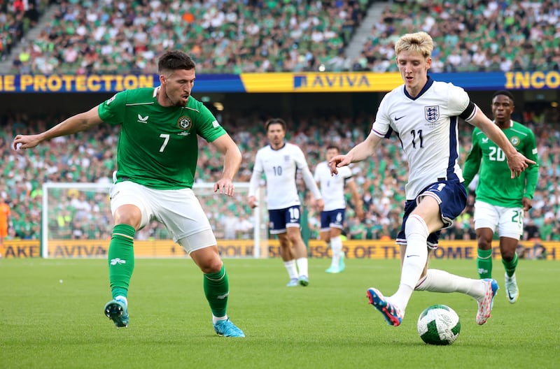 England and Ireland will face each other at Wembley on Sunday