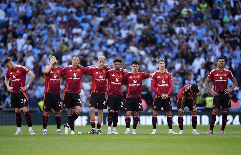 Manchester United lost the Community Shield on penalties