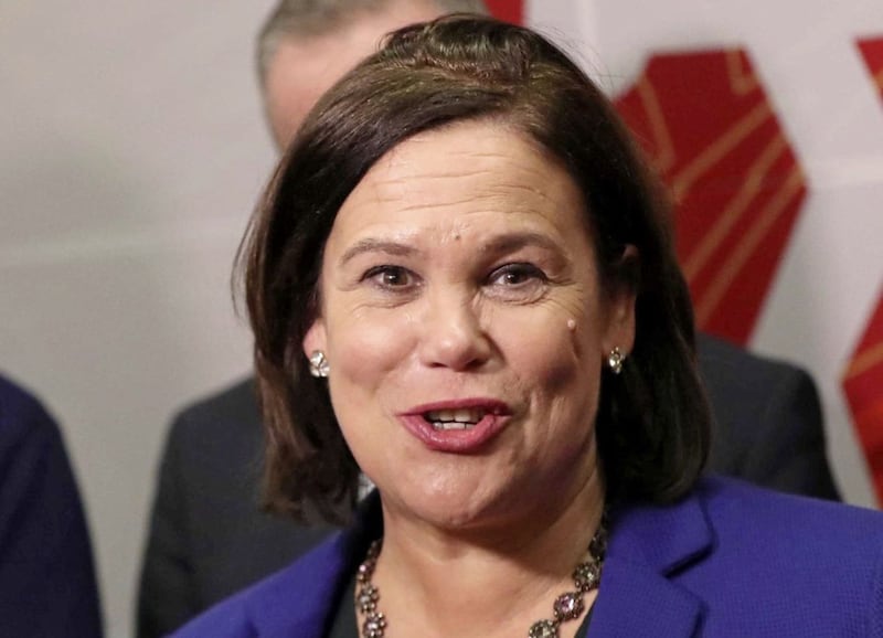 Mary Lou McDonald described Miche&aacute;l Martin&#39;s refusal to speak to Sinn F&eacute;in as &#39;untenable&#39;. Picture by Niall Carson/PA Wire 