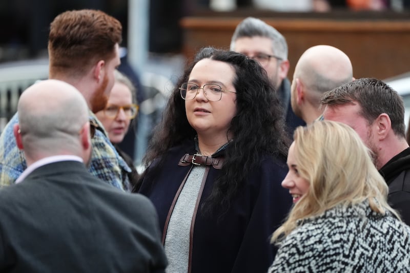 Ashley Storrie (centre) said her mother was ‘very much a daughter of Glasgow’