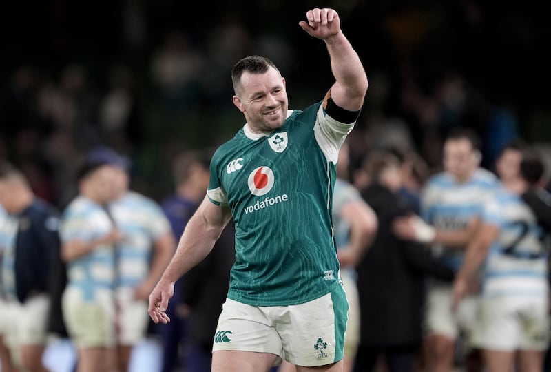 Cian Healy made his international debut against Australia in 2009