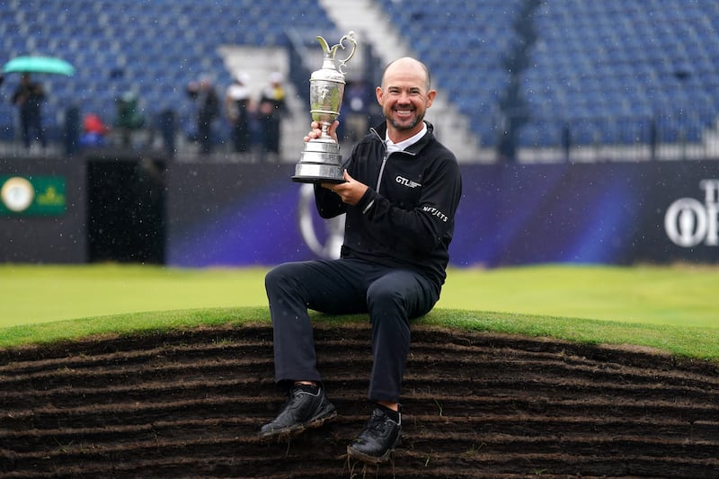 Brian Harman was heckled by some fans on his way to winning the 2023 Open Championship at Hoylake