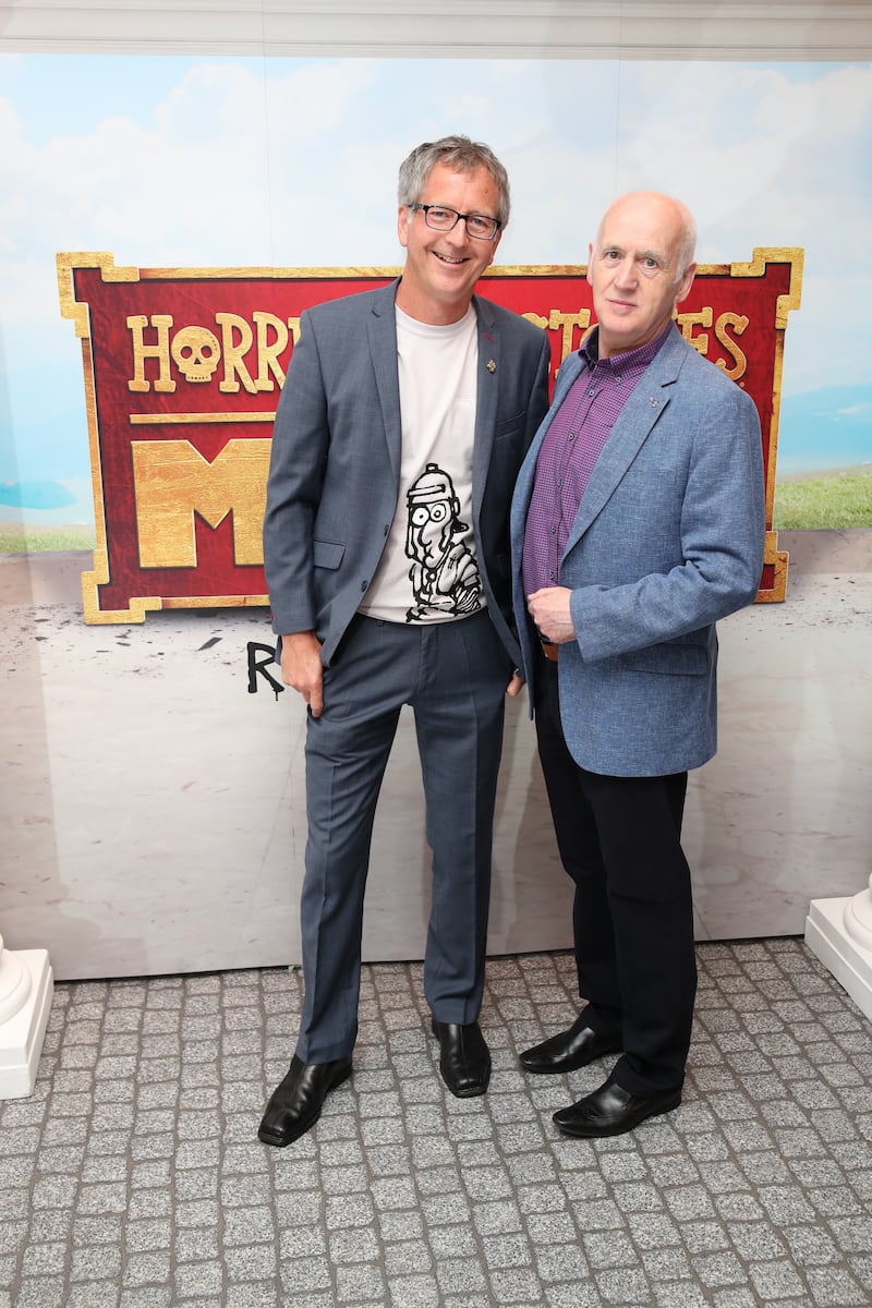 Horrible Histories’ Martin Brown and Terry Deary
