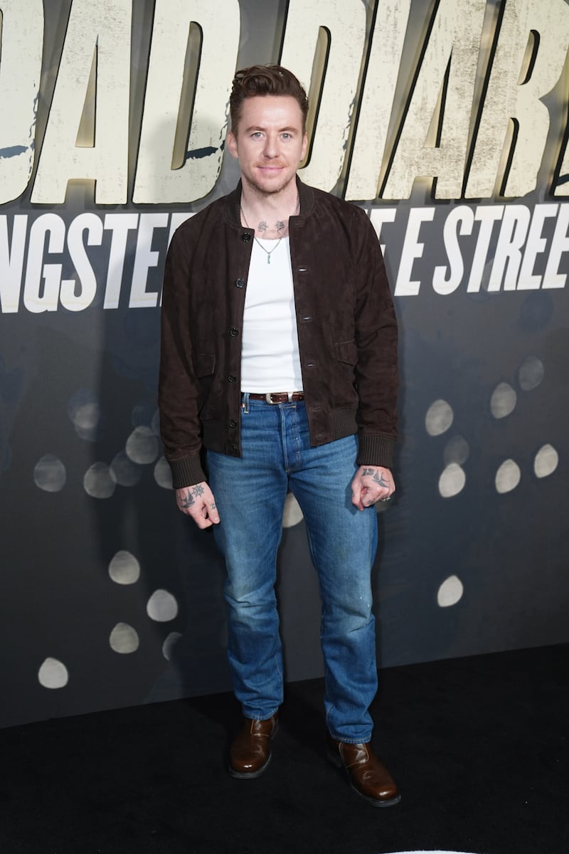 Danny Jones attends the UK premiere of Road Diary Bruce Springsteen and The E Street Band, at the Ham Yard Hotel, London