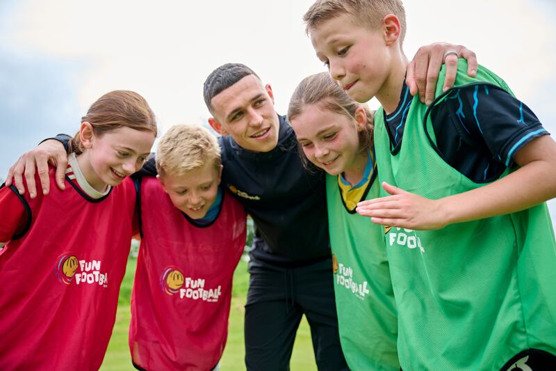 Phil Foden has joined the McDonald’s Fun Football programme as an ambassador (McDonald’s Football Fun)